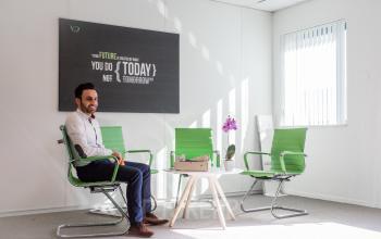 green chairs office room for rent hoofddorp