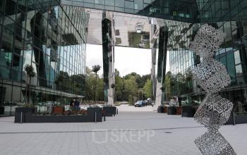 square in front of the entrance wielicka krakow