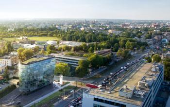 view office building from outside