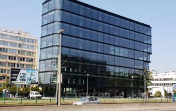 view office building from the street