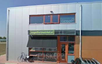 Exterior view of a commercial building available for office space rental at Zijakkertje 2, Limmen.