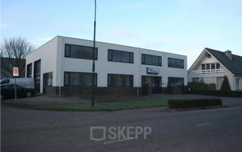 Modern van Rietlaan 11 office space rental in Linschoten with a sleek facade and ample windows offering natural light.