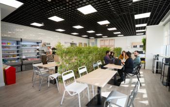 Espacios de coworking en la calle titán
