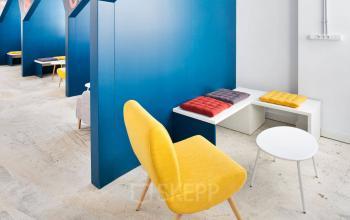 Lugares de trabajo originales en la calle princesa