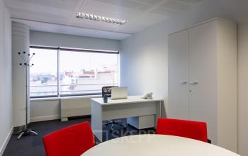 Una oficina con una vista increible