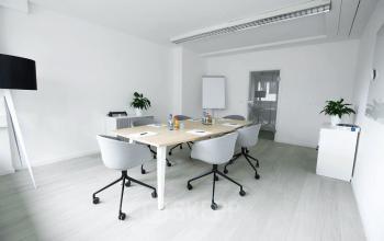 Gemütlicher und funktionaler Konfernzraum in der Mannheimer Innenstadt