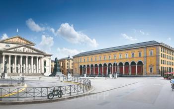 Außenansicht der Maximilianstraße 2 in München Altstadt, München.