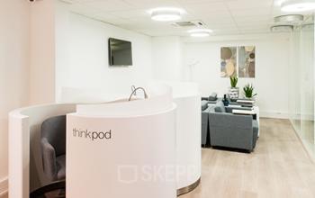 Espace de coworking doté de Thinkpods dans la Rue Taylor