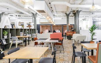 Bureaux en open space meublés dans la Rue Réamur