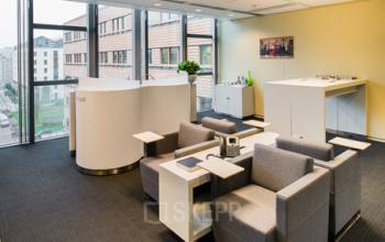 Espace de coworking doté de Thinkpods dans la Rue de Cambrai