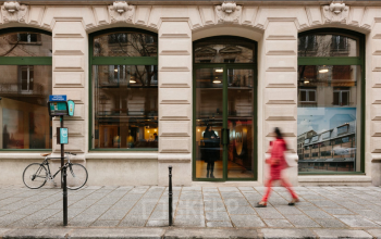 Extérieur centre d'affaires dans la Rue des Archives
