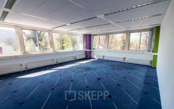 Large office space with natural light