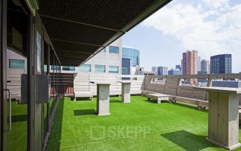 flexplek huren in centrum rotterdam met dakterras