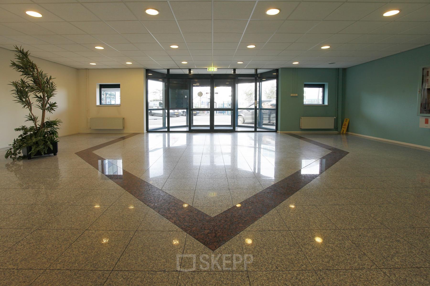 modern floor entrance office building 
