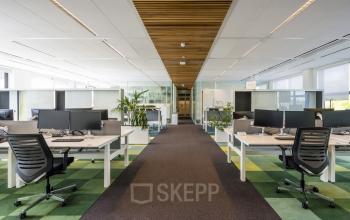 Modern office space with multiple desks and computer setups at Boeingavenue 223 – 239, Schiphol Rijk, Schiphol.