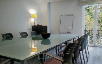 Otra de las salas de reuniones en Paseo de las Delicias 1