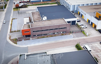 View of the exterior of an office building at Fischerpad 106, Sittard, suitable for office space rental.