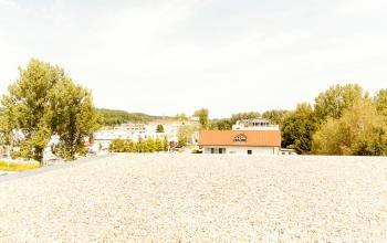 Fantastische Aussicht vom Bürogebäude an der Münchnerstraße in Starnberg