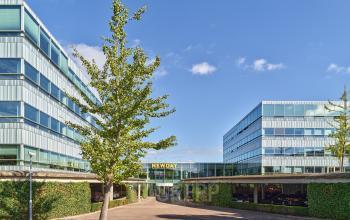Exterior view of office buildings at Van Deventerlaan 30-40, Utrecht Papendorp, suitable for office space rental.