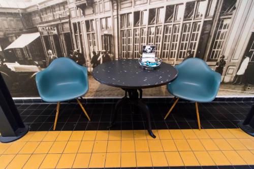 Industrial deco office building
