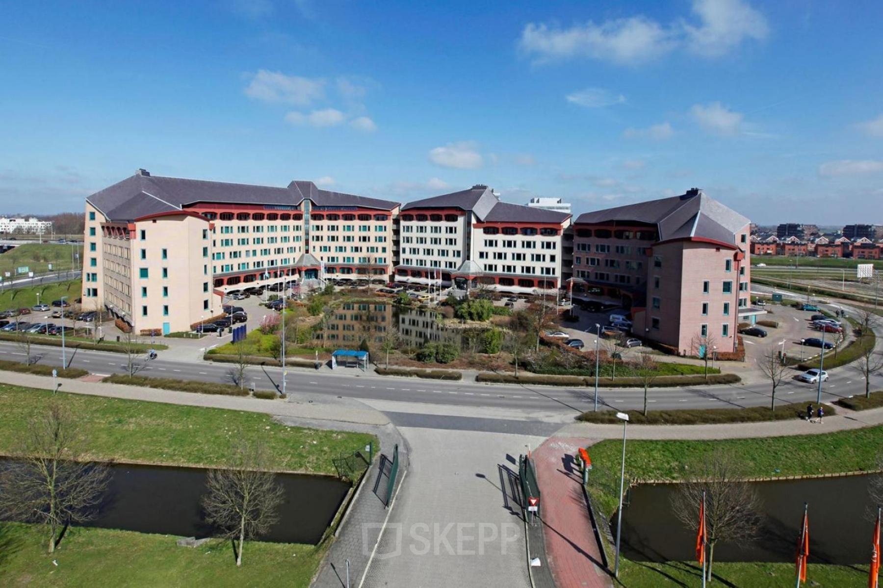 Exterior view of an office building at Loire 104 - 206, Voorburg, ideal for office space rental.