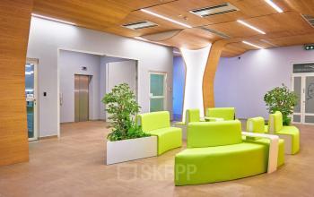 lobby w biurowcu postępu 15 warszawa
