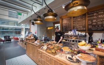 green cafe nero ulica postępu warszawa