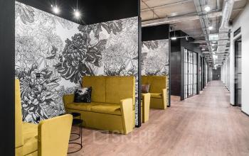 kreatywna przestrzeń wspólna w budynku ethos warszawa