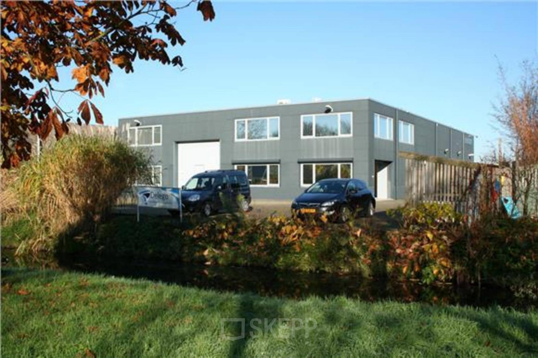Bright and modern office space rental at Touwslagersweg 6, Woerden, offering a professional environment with ample natural light.
