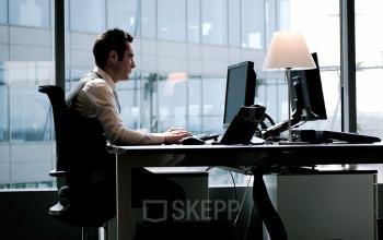 working at your own desk