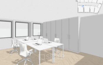 Stelle dir so dein neues Mietbüro in Zürich City vor