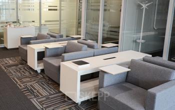 Bequeme Business Lounge der Immobilie in Zürich