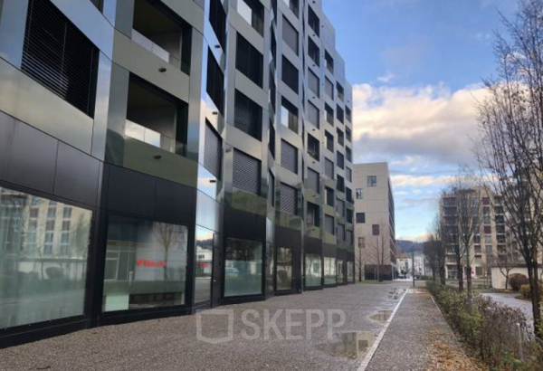 Impressive office building in Wiesenstrasse in Zurich