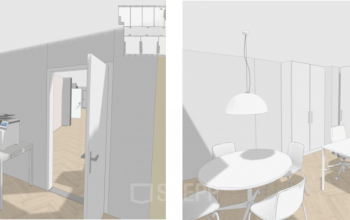 Visualized office space for rent in Zurich Nueschelerstrasse