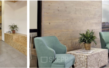 Modernes Mobiliar im modernisierten Büro zur Miete Zürich Baerengasse