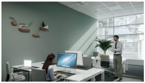 Modernes Büro mit Tageslicht in Dufourstrasse 49, Zürich Seefeld, ideal für Teams, die eine flexible bürofläche mieten möchten.