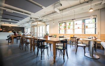 A space where you can lunch