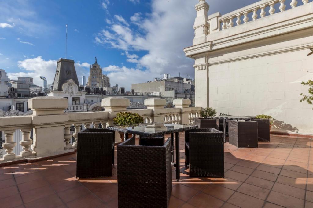 Terraza desde las oficinas de la Gran Via 6