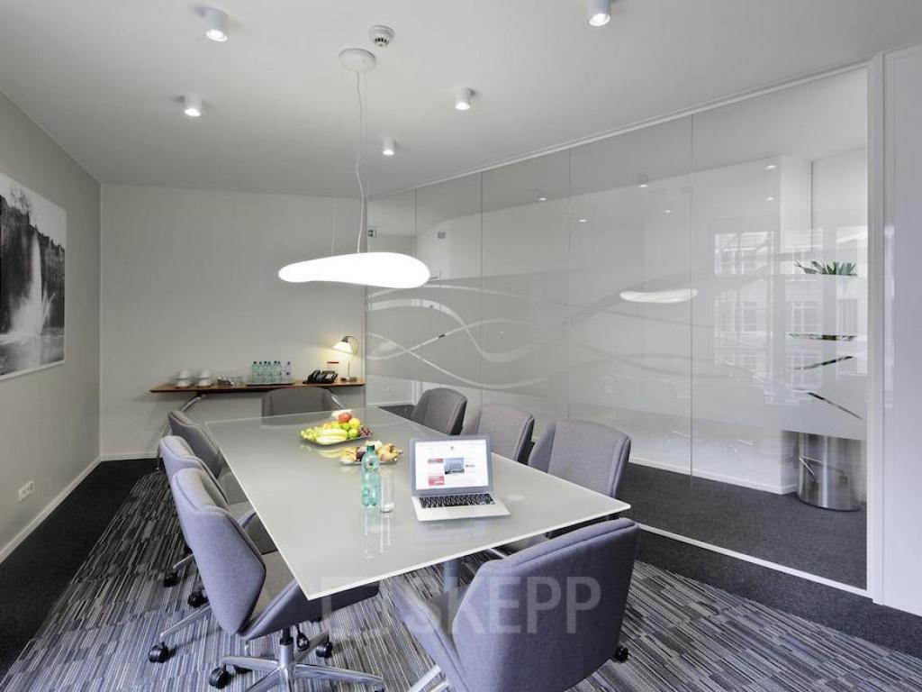 klein kantoor huren meessquare montoyer 40486 glaswand