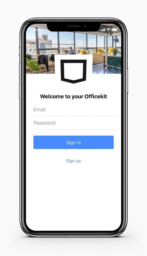inlogscherm officekit portal