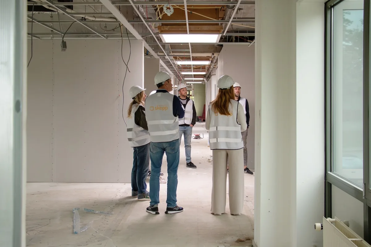 Hard hat tour at Normec